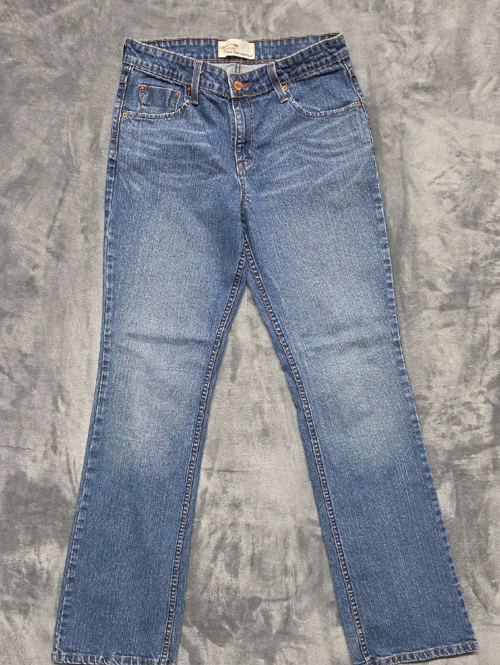Levi's Light Blue Mid Rise Bootcut Jeans 10L